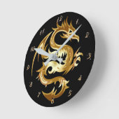 Dragon Medium Wall Clock Runde Wanduhr (Winkel)