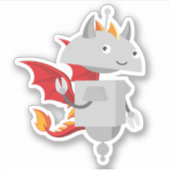 Dragon Mia Sticker (Vorderseite)