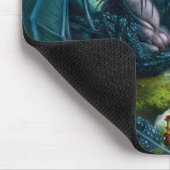 Dragon mit Fairy Mousepad (Ecke)