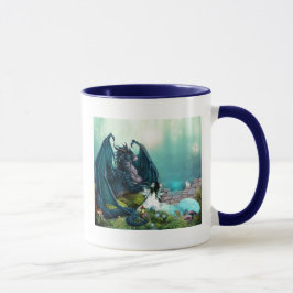 Dragon mit Fairy Tasse