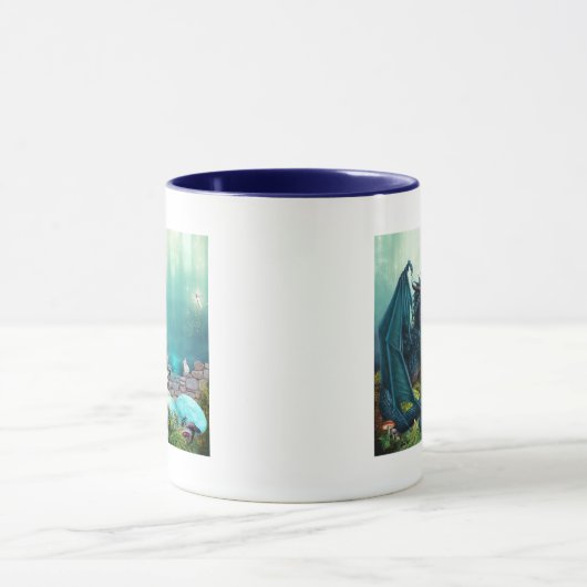 Dragon mit Fairy Tasse (Zentrum)