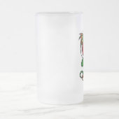 Dragon mit Herz mattierte Bier-Tasse Mattglas Bierglas (Mittel)