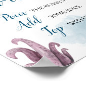 Dragon Mom-osa Bar Mimosa Bar Display Sign Poster (Ecke)