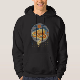Dragon Monster Japanese Graphic Retro Hoodie