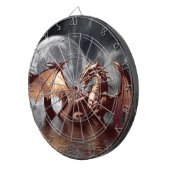 Dragon & Moon Fantasy Art Dart Board Dartscheibe (Vorderseite rechts)
