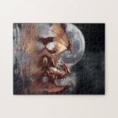 Dragon & Moon Fantasy Mythical Art Puzzle (Horizontal)