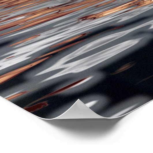 Dragon & Moon Fantasy Poster (Ecke)