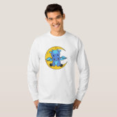 Dragon Moon Good Night Dragon Fantasy T-Shirt (Vorne ganz)