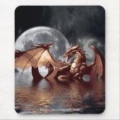 Dragon & Moon Mousepad (Vorne)