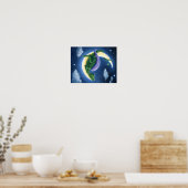 Dragon Moon Poster (Küche)