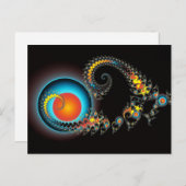 Dragon Moon Postkarte (Vorne/Hinten)