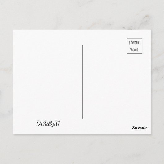 Dragon Moon Postkarte (Rückseite)