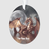 Dragon Moon Tree Ornament (Vorderseite)