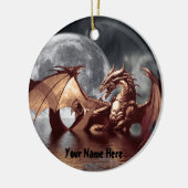 Dragon Moon Tree Ornament (Links)