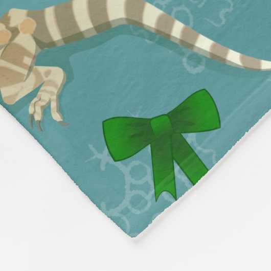 Dragon Morph Holiday Ice Fleecedecke (Ecke)