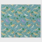 Dragon Morph Holiday Ice Geschenkpapier (Flach)