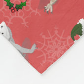 Dragon Morph Holiday Red Fleecedecke (Ecke)