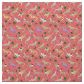 Dragon Morph Holiday Red Stoff (Muster)