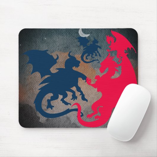 Dragon Mousepad (Mit Mouse)