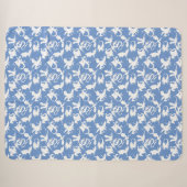 Dragon muster 01.bx4 Blue BG Sherpadecke (Vorderseite (Horizontal))