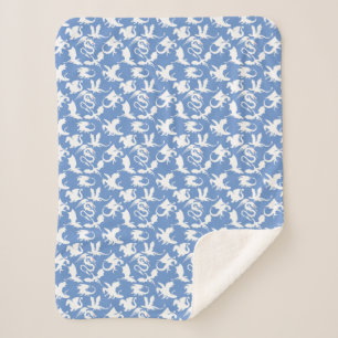 Dragon muster 01.bx4 Blue BG Sherpadecke