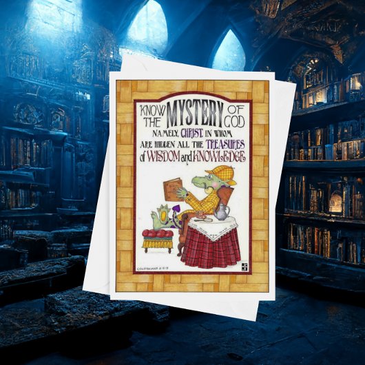 Dragon Mystery Birthday Card Karte