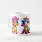 Dragon Name Tasse für Abenteurer (Vorderseite Links)