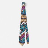 Dragon Necktie Krawatte (Vorderseite)