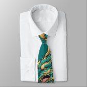 Dragon Necktie Krawatte (Gebunden)