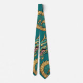 Dragon Necktie Krawatte (Rückseite)