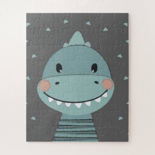 Dragon Niedlich Cartoon Kids Baby Boy Puzzle