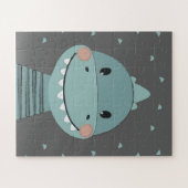 Dragon Niedlich Cartoon Kids Baby Boy Puzzle (Horizontal)