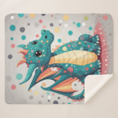 Dragon niedlich sherpadecke (Vorderseite (Horizontal))