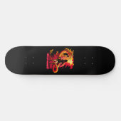 Dragon Ninja Girl Skateboard Deck (Horizontal)