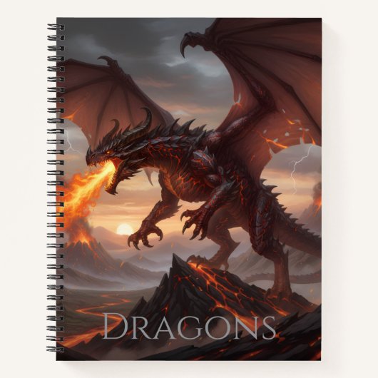 Dragon Notebook  Notizblock (Vorderseite)