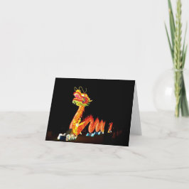 Dragon Notecard Dankeskarte