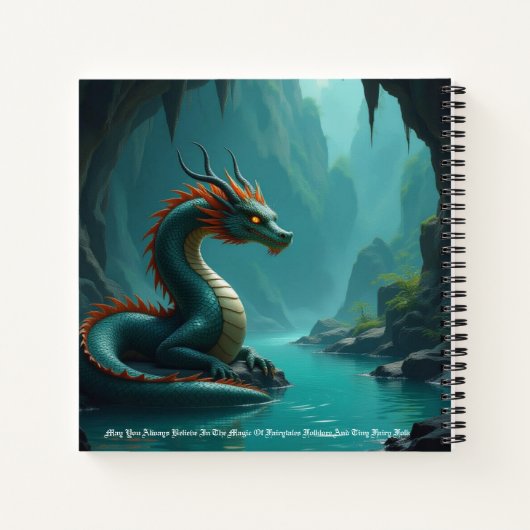 Dragon Notizblock (Rückseite)