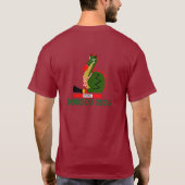 Dragon of Doudou 2025 Ducasse in Mons T-Shirt (Rückseite)