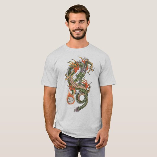 Dragon of Fire and Power T-Shirt (Vorne ganz)