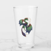"Dragon of Summer" Blume Fantasy Art Glas (Vorderseite)