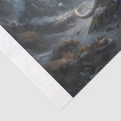 Dragon of the Sacred Valley Decoupage Seidenpapier (Detail)