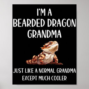 Dragon Oma Definition Tiere Lover Mütter Da Poster