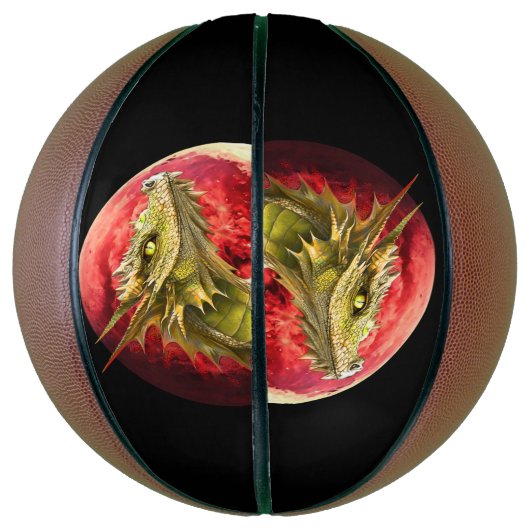Dragon on Bloody Basketball (Vertikal)