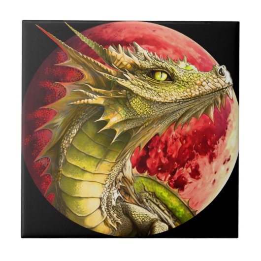 Dragon on Bloody Fliese (Vorderseite)