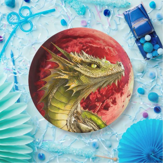 Dragon on Bloody Pappteller (Party)