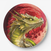 Dragon on Bloody Pappteller (Vorderseite)