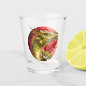 Dragon on Bloody Schnapsglas (Vorderseite)