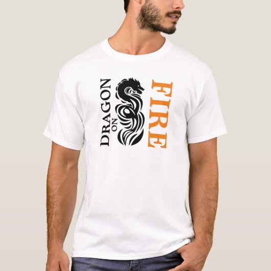 Dragon on Fire T-Shirt (Vorderseite)