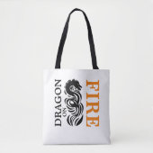 Dragon on Fire Tasche (Vorderseite)