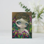 "Dragon Orchid" Posrcard Postkarte (Stehend Vorderseite)